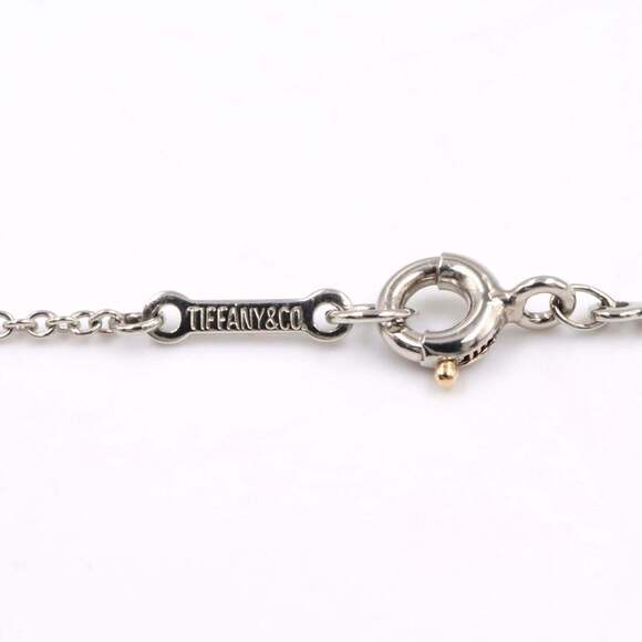 TIFFANY Authentic Silver Diamond Necklace - Picture 3 of 6